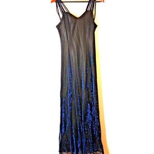 Vtg. Sharade Nites Women's Formal Whimsgoth Gown/Maxi Dress sz 8